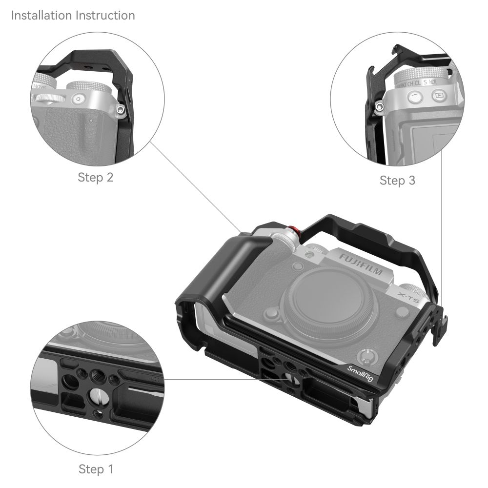 SmallRig Multifunkcionalni kavez za Fujifilm X-T5 4135 - 6